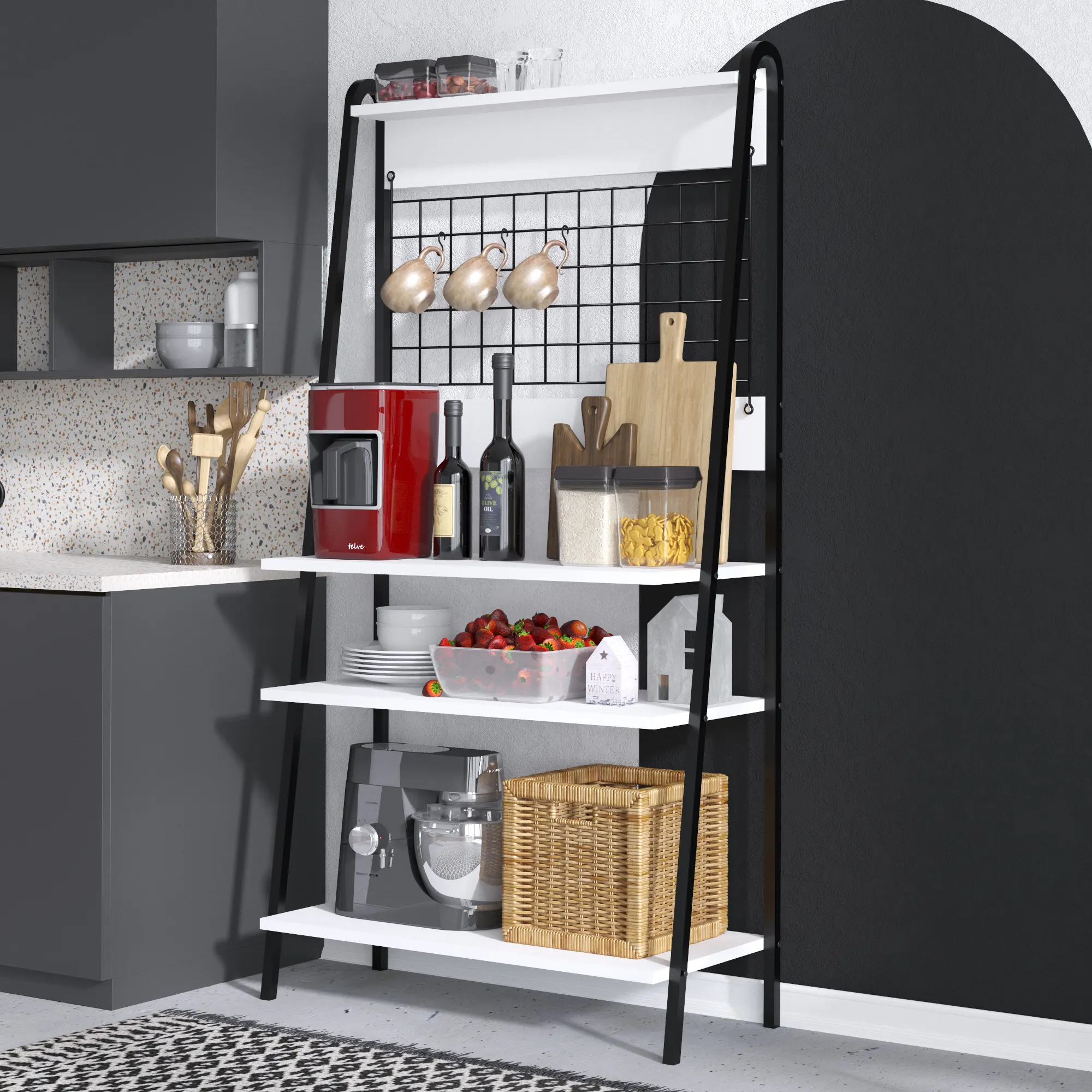 BIENCO Mutfak Rafı 3