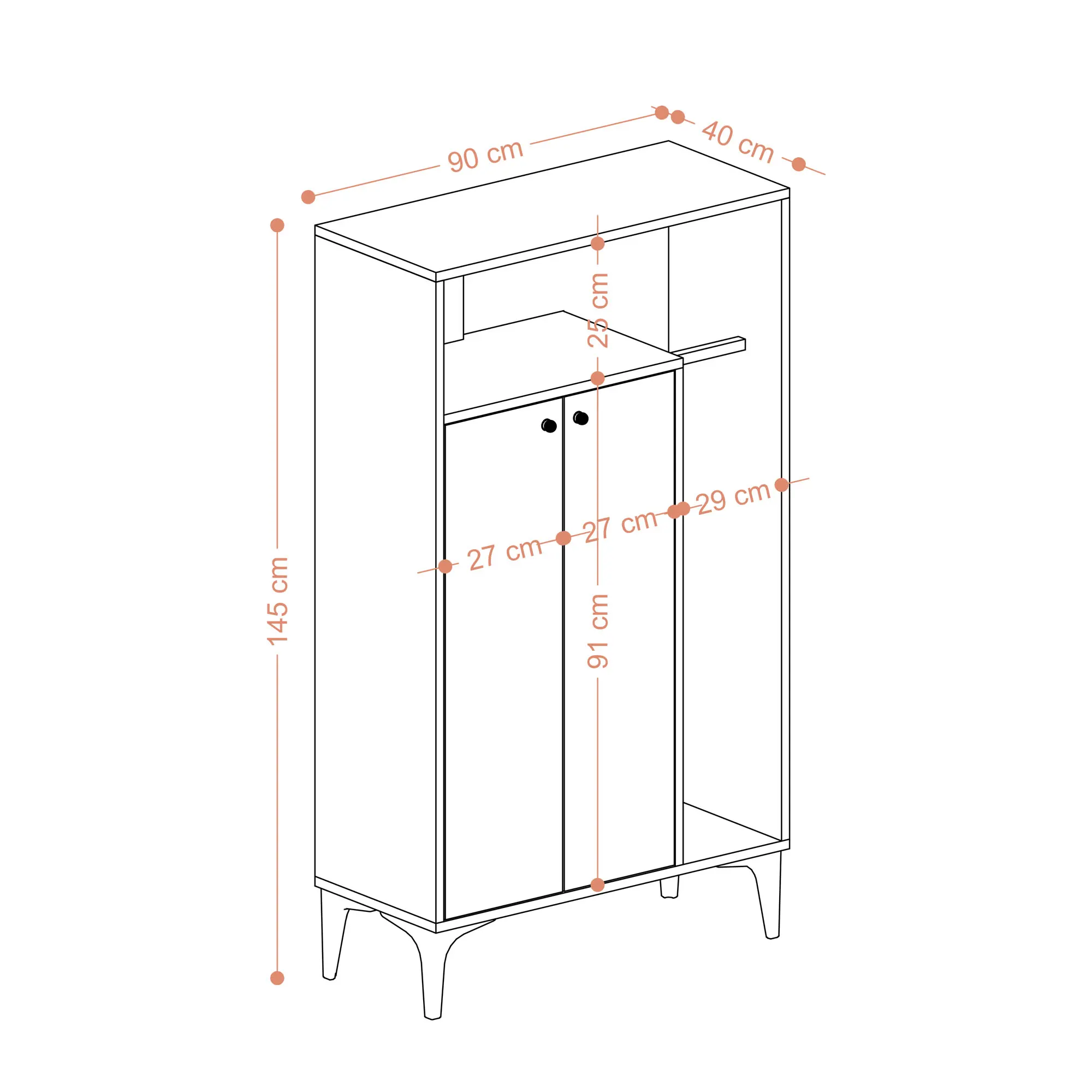 JULİA Elbise Dolabı 4