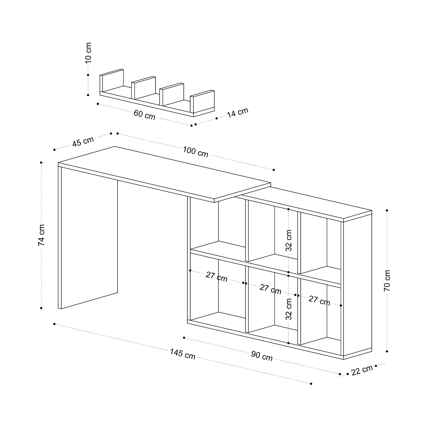 BLAKE Çalışma Masası