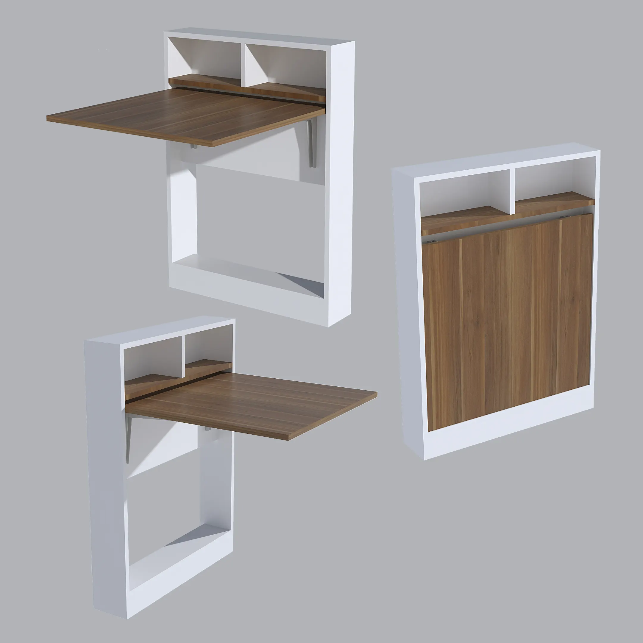 BRACKED Katlanır Masa - Ceviz